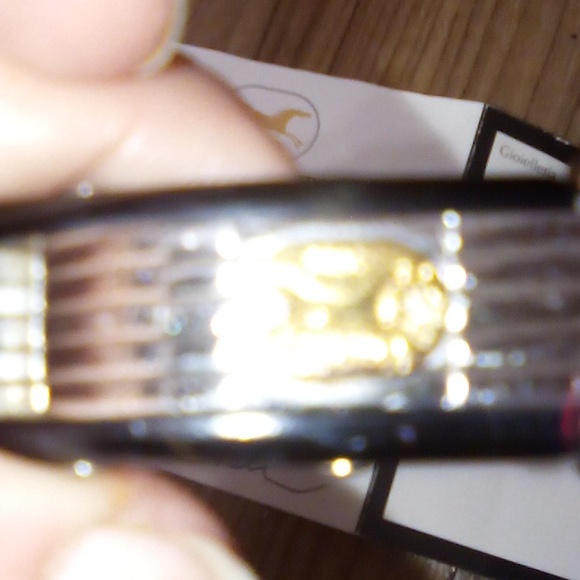 Sauro mens bracelet 18 kt gold plated with diamonds great condition - Picture 8 of 10